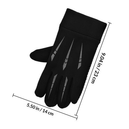 2Paare Winddichte Motorradhandschuhe Vollfinger Touchscreen Isoliert 1