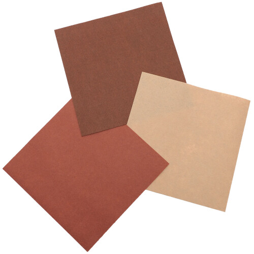 72Stk Braune Bastelfilzplatten Für Kinder DIY Patchwork Und Handarbeit 2