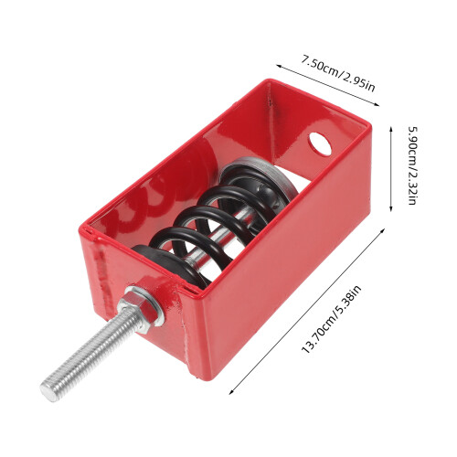 Red Spring Vibration Isolator Hanger for Office and Bedroom Use 2