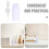 Compact White Plastic Mousse Bottle Storage Box Secure Travel Safe 8