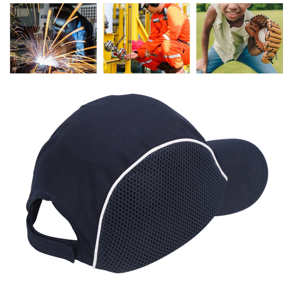 Lightweight Abs Baseball Bump Cap With Reflective Strip, Impact-Resistant 8761391708068