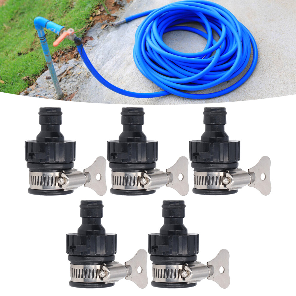 5Pcs Universal Faucet Tap Connectors, 14-24Mm Hose Pipe Adapter 4921387693189
