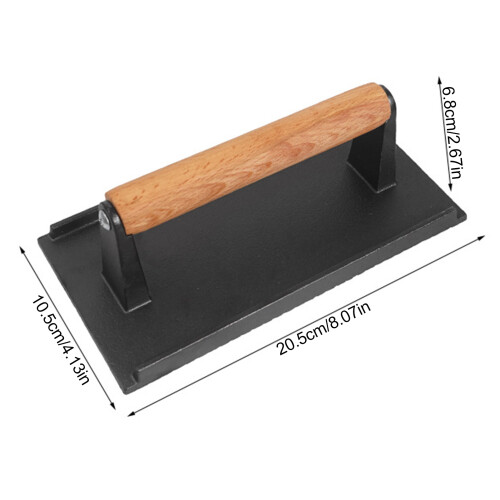 (Long stripes) Stuffed Burger Press for Grill & BBQ