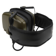 Professioneller Jagdgehörschutz Geräuschreduktions-Headset Schwarz Grün 347g