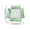 (Green) Inflatable Floating Bed for Pool & Beach 1