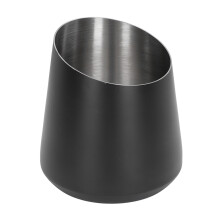 Cubo para champán acero inoxidable negro 24oz 15x16x12cm