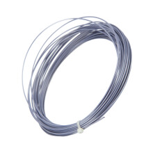Hex Tennis-Saite 12m Grau Polyester Verschleißfeste Tennisleine
