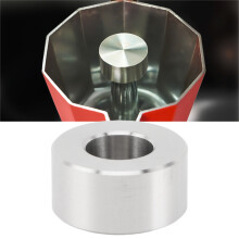 Stainless Steel Moka Pot Splash Cover – Rust Proof Coffee Cap