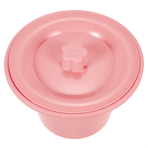 Pflege Urinal Mit Deckel Kunststoff Rosa Stabil Und Geruchsarm