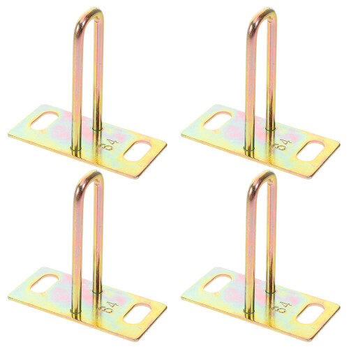 4 Pcs Electric Motorcycle Seat Lock Replacement Parts Saddle Plate