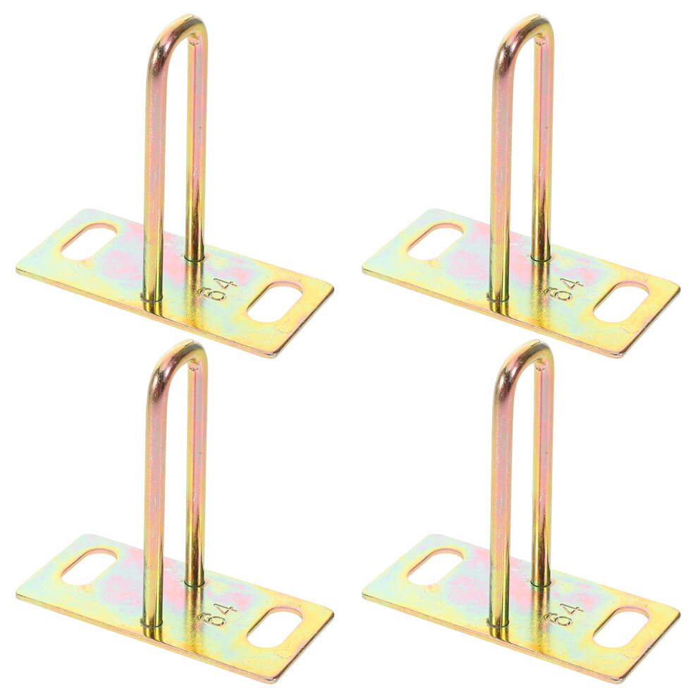 4 Pcs Electric Motorcycle Seat Lock Replacement Parts Saddle Plate 3713519400656