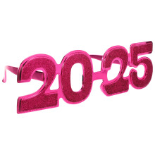 1Paar 2025 Plastikbrillen Rosa Mit Starker Bruchfestigkeit Für Feiern