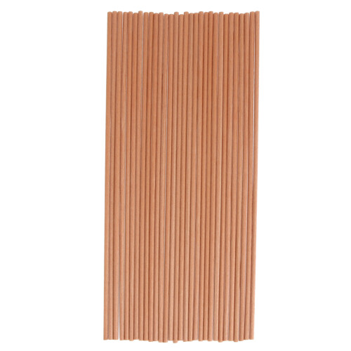 60Stk Kaffeefarbene Reed Diffuser Sticks Essenzöl Rattan Für Raumduft