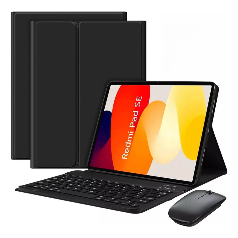 Xiaomi Redmi Pad Se 11-Inch Case With Keyboard, Mouse, And 9418476027338