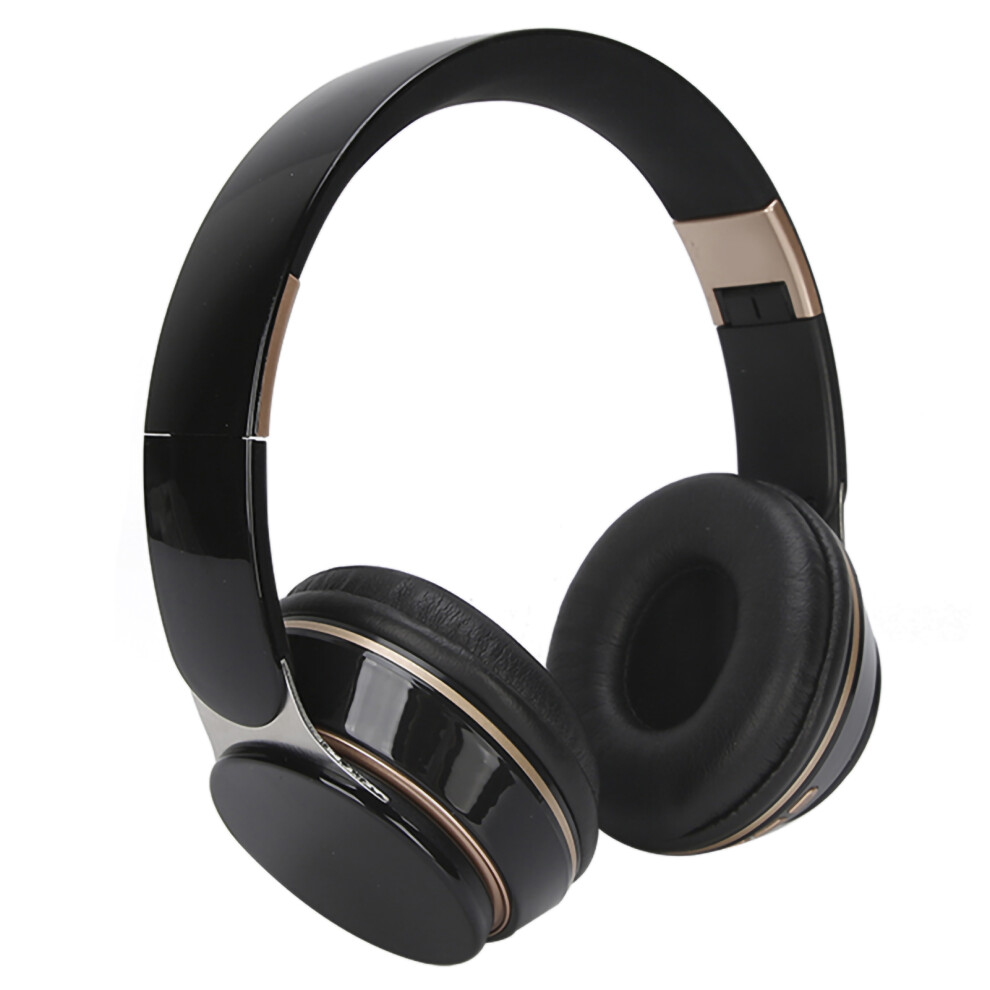 Wireless Bluetooth 5.0 Over-Ear Stereo Headset With Microphone, 11H Playback, Black 4961392336695