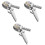 3Pièces Chuck Clip En Cuivre Pour , Connexion Rapide Et Robuste 4