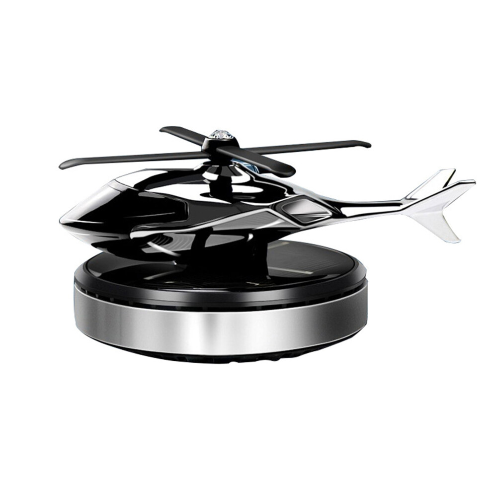 Aromatherapy Diffuser Cool Appearance Long Lasting Dashboard Decoration Solar Energy Helicopter Model Air Freshener For Automobile 9009879637110