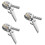 3Pièces Chuck Clip En Cuivre Pour , Connexion Rapide Et Robuste 8