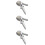 3Pièces Chuck Clip En Cuivre Pour , Connexion Rapide Et Robuste 9