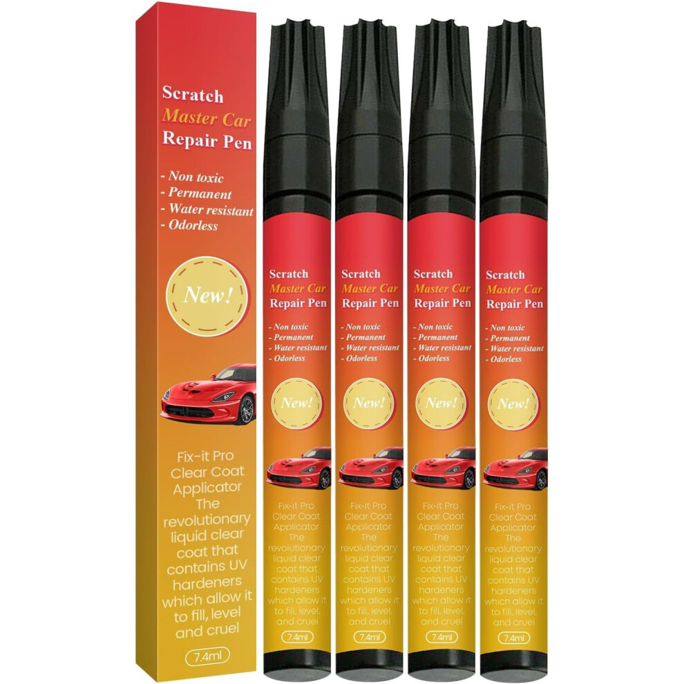 All Cars Magic Pen Â 2025 Weatherproof Touch-Up Paint Pen For Scratches, Compatible With All Cars (4Pcs) 9009879634539
