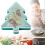 Boutique Clearance Serving Tray Cookie Box With Lid Cute Tree Storage Container for Snacks Candy 2