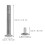 20Ensembles Fixations En Acier Inoxydable Pour Éventail Pliable Argent 2
