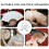 20Ensembles Fixations En Acier Inoxydable Pour Éventail Pliable Argent 6
