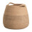 (C 35x37cm) Foldable Cotton Rope Basket with Metal Frame 5