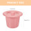 Pflege Urinal Mit Deckel Kunststoff Rosa Stabil Und Geruchsarm 2
