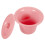 Pflege Urinal Mit Deckel Kunststoff Rosa Stabil Und Geruchsarm 6