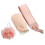 3Sets Rosafarbene Duschaccessoires Mit Peelinghandschuh Und Badetuch 11