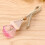 4Stk Auto Parfumflasche Holz Diffusor Anhänger Pink Stabil 6