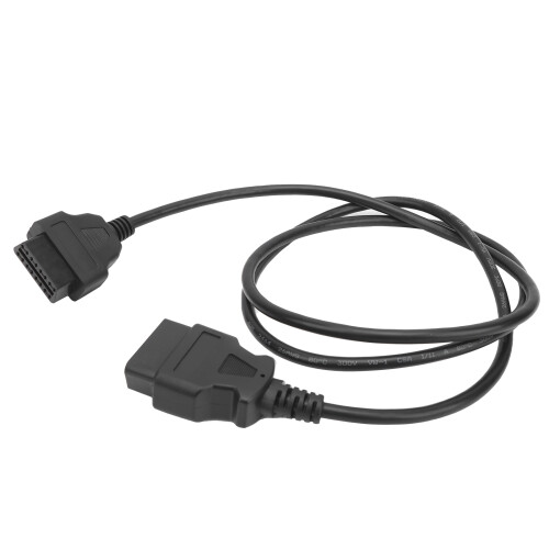 Diagnostic Extender Cord Adapter OBD2 16Pin Extension Cable Universal Diagnostic Interface Compatible with16Pin Socket Tools High Flexibility and 2