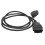 Diagnostic Extender Cord Adapter OBD2 16Pin Extension Cable Universal Diagnostic Interface Compatible with16Pin Socket Tools High Flexibility and 5