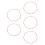 5Pièces Longueurs Plastique Design 6