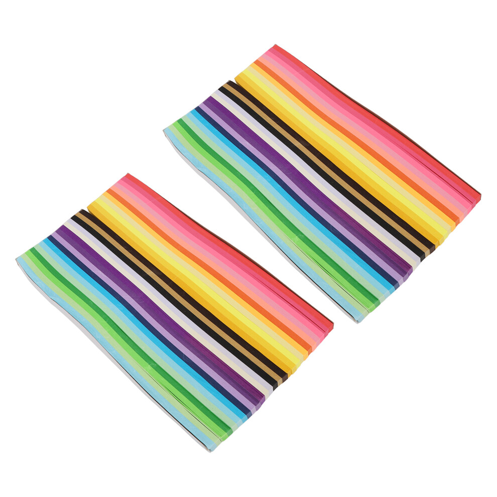 27 Colour Double Sided Star Folding Paper