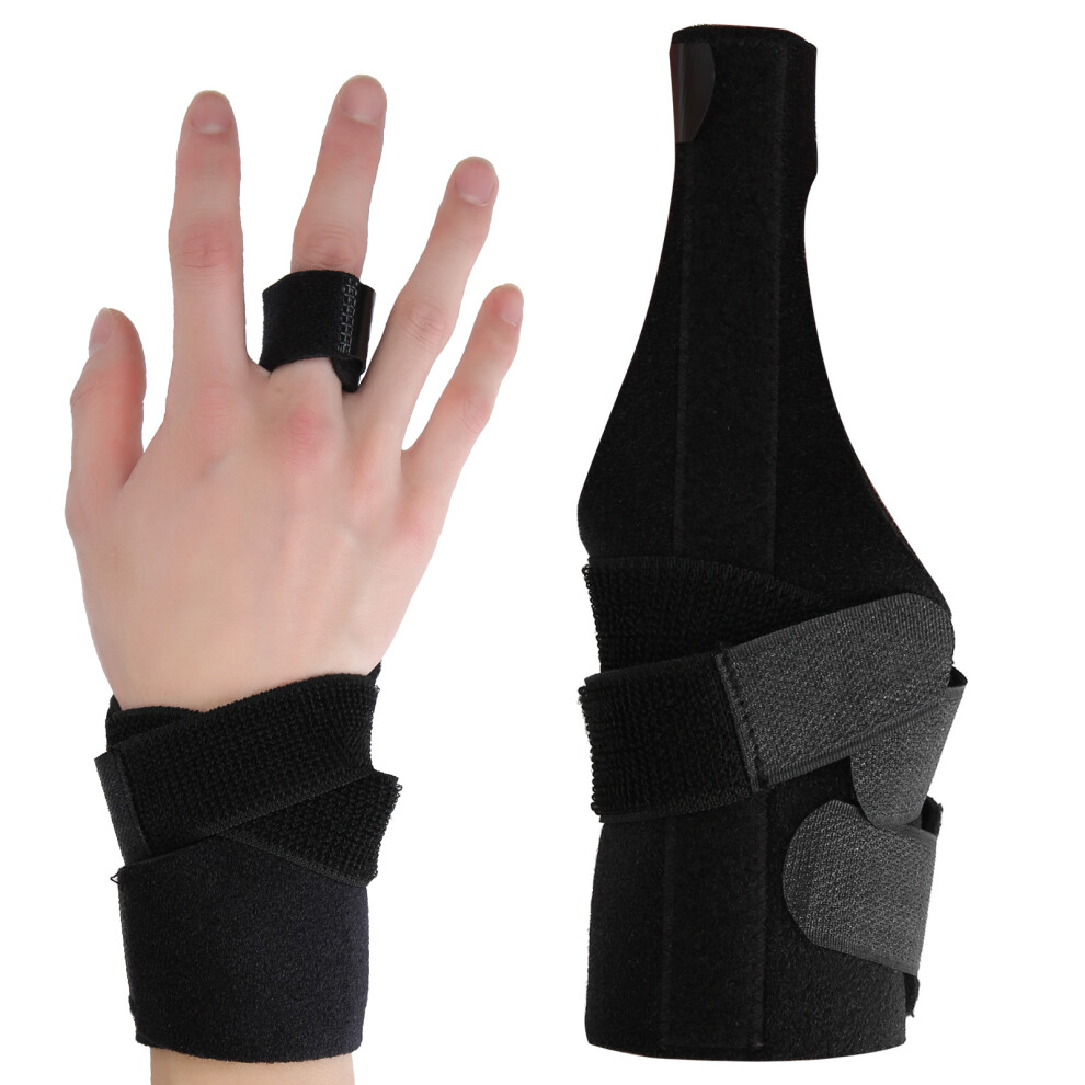 Breathable Adjustable Finger Splint for Injury & Arthritis, 27x21x9cm