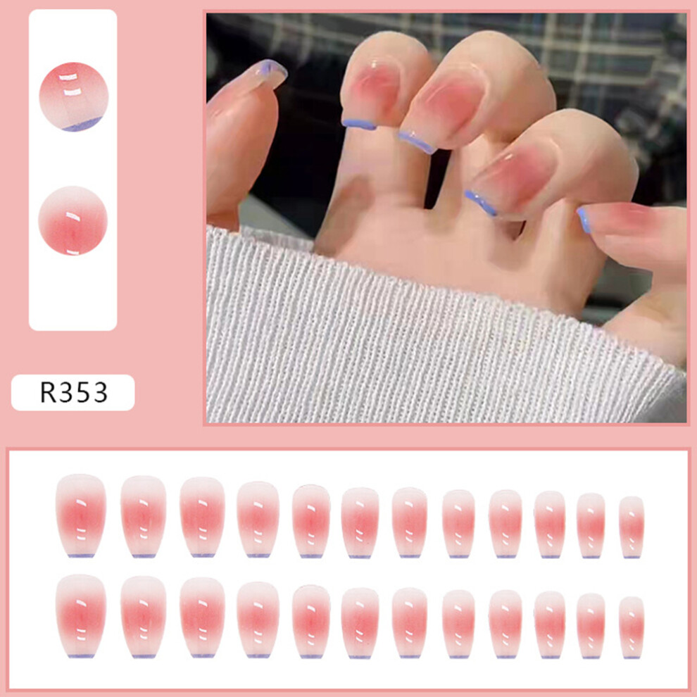 Dcph-Clothing Flexible Press-On Nails For Salon & Diy