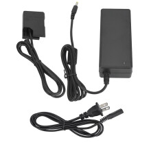 Universal Camera Power Supply AC Adapter Kit, Dummy Battery Charger DC Coupler for Nikon Long Term Usage Studio Shooting Full Decoding Lightweight