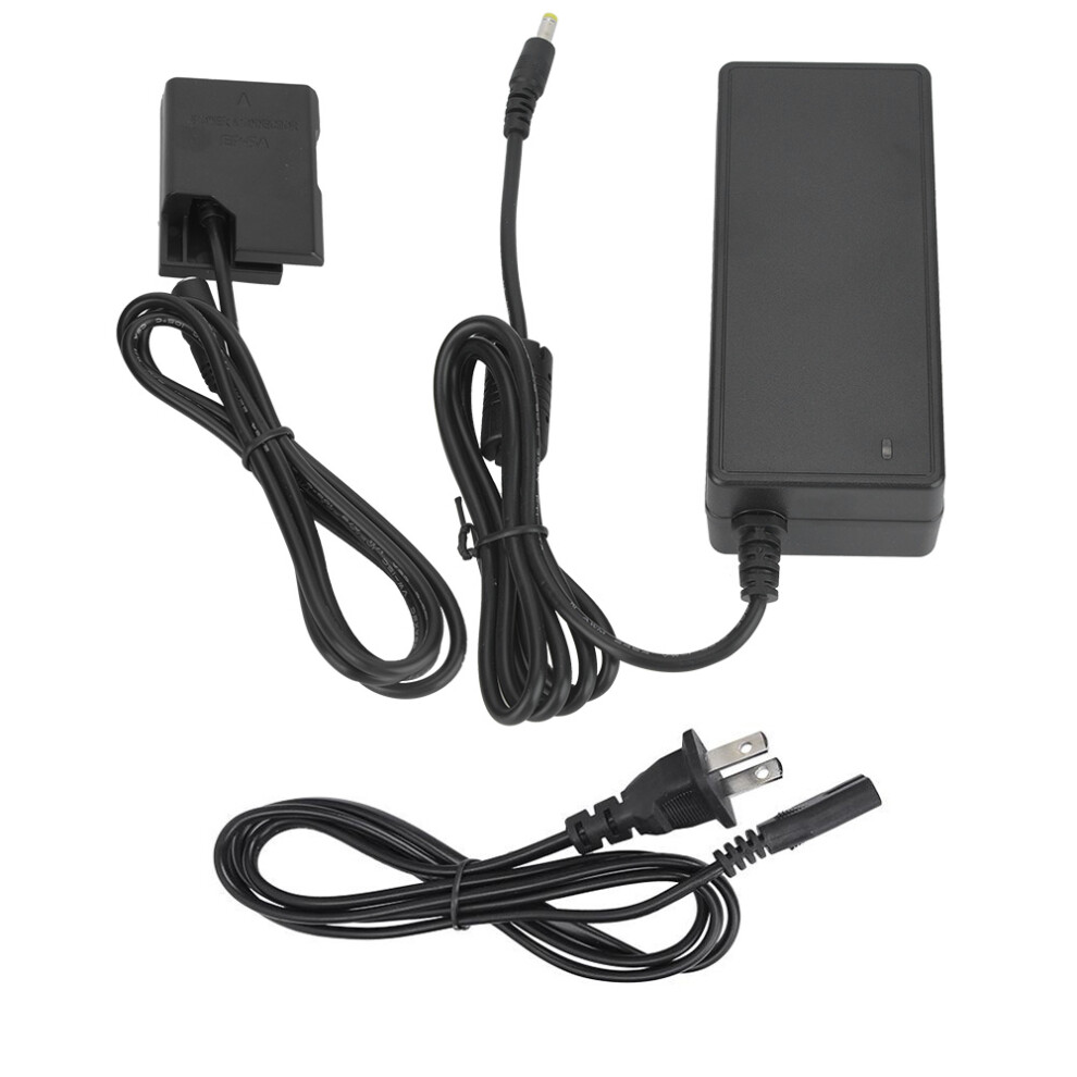 Universal Camera Power Supply Ac Adapter Kit, Dummy Battery Charger Dc Coupler For Nikon Long Term Usage Studio Shooting Full Decoding Lightweight 9557311554339