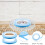2Rolls Thermal Double-Sided Tape Sky-Blue for LED and CPU Cooling 11