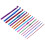 Durable Anti-Rust Crochet Hook Set Ergonomic Crochet Hook Aluminum Handle Lightweight Strong Material Smooth Loops Without Snagging Yarn Complete 6