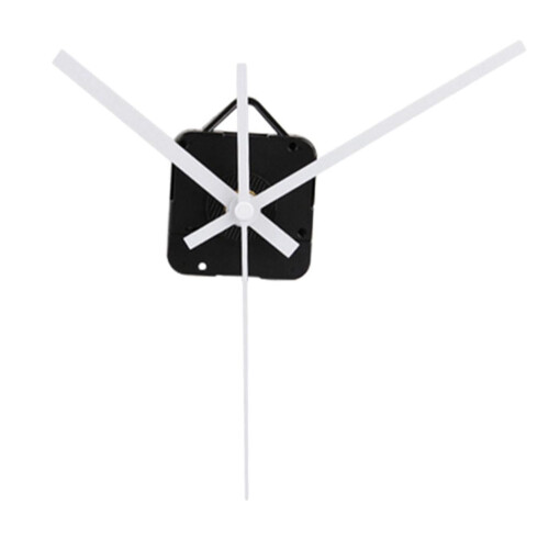Clock Movement Long White Hand Mechanism Set 2