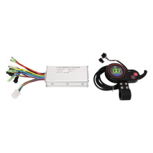 Controlador universal de motor sin escobillas con panel LCD retroiluminado ajustable para patinete eléctrico y bicicleta eléctrica. Carcasa de