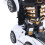 Transforming Car Toy Dual Inertia - White/Black 7