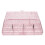 Socks Organizer Box With Lid Multi Function Underwear Drawer Dust Proof Clear Visibility Storage Container High Strength Plastic Adjustable Grid Size 5