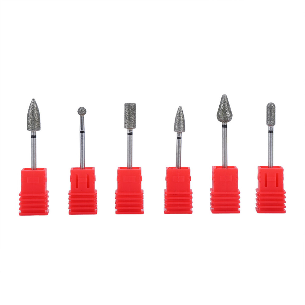 6pc Nail Sanding Bits for Electric Drill