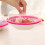 (Rose Red) Microwave Splatter Cover, Kitchen Gift for Christmas 2