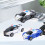 Transforming Car Toy Dual Inertia - White/Black 9