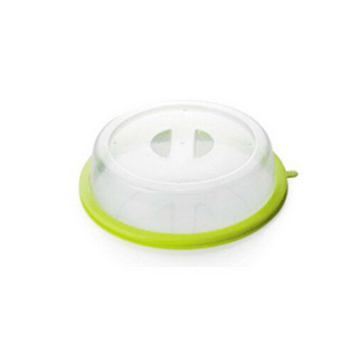 (Green) Microwave Splatter Cover, Kitchen Gift for Christmas